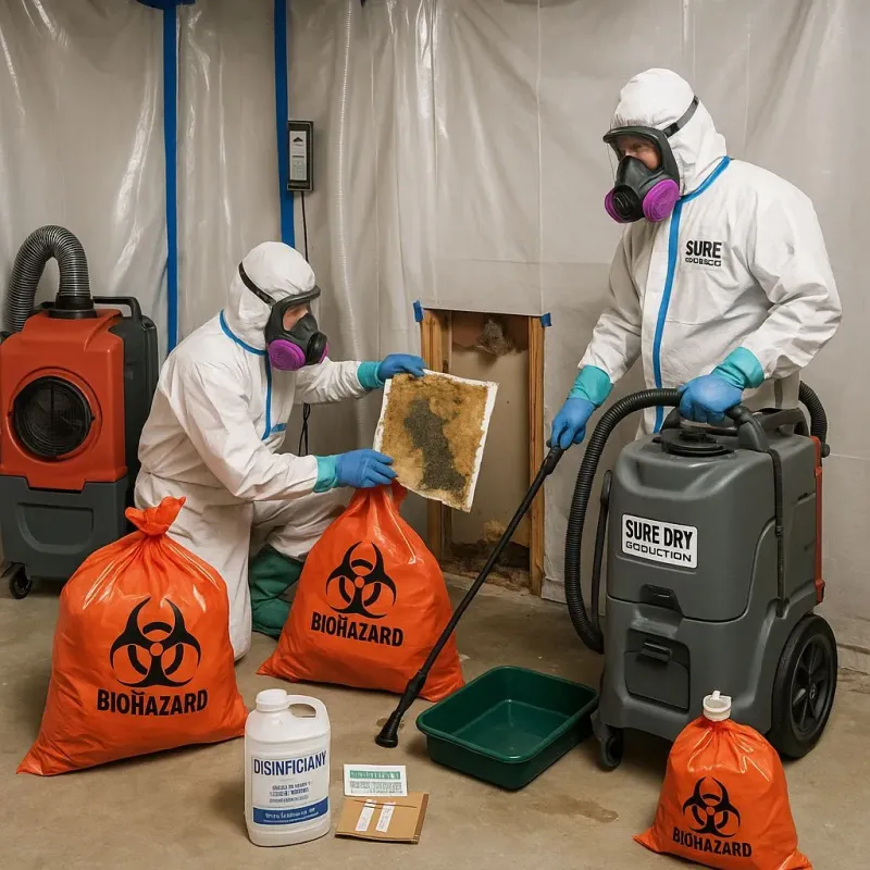 Contaminated Water Handling Protocols process in Mission, TX