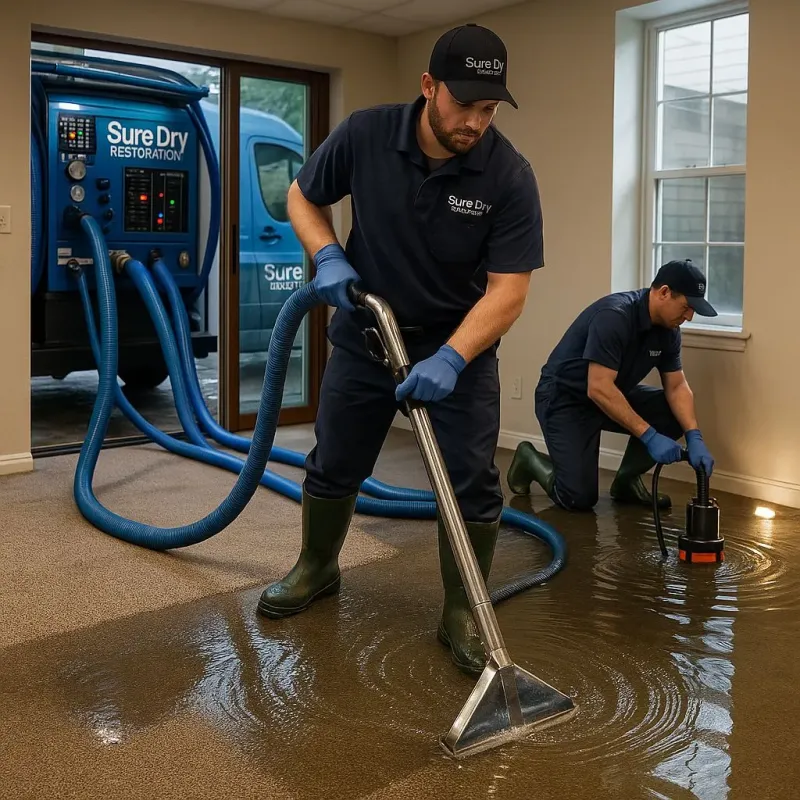 Water Extraction and Removal process in Mission, TX